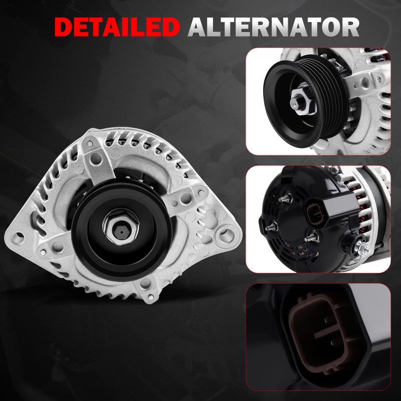 ASTOU مولد كهربائي جديد من ASTOU يناسب هوندا بايلوت أوديسي ريدجلاين لـ أكورا TL RL MDX V6 3.5L 2003-2008 استبدال 11099 11150 11151 - Image 3